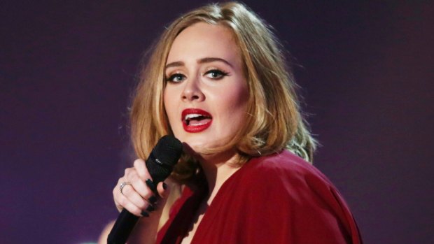 Adele, the biggest selling artis of the year.