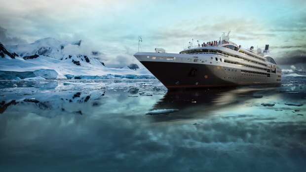 APT cruises into Antarctica on Le Boreal.