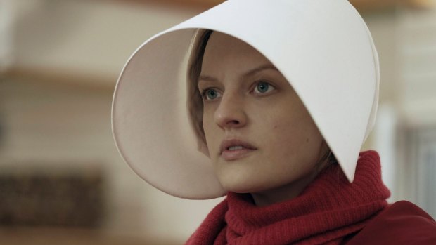 Moss recently wowed audiences as Offred in The Handmaid's Tale.
