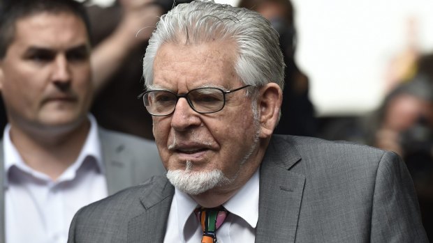 File image of entertainer Rolf Harris.