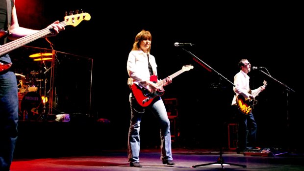 With The Pretenders in Sydney, 2004: What emerges from the memoir is a girl from middle America, not intellectual, with voracious good taste in music.