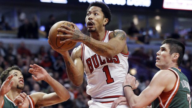 Will he get back to his best? Chicago Bulls guard Derrick Rose is now a New York Knick.