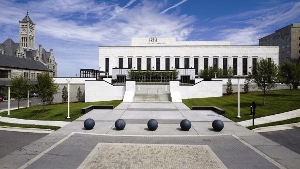 The Frist Art Museum, housed within a stunning art deco building that was once the city's main post office.