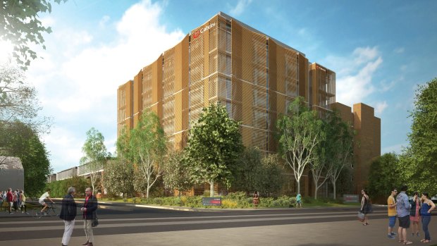 An artists' impression of the new Cabrini Hospital building in Malvern that has been given the go-ahead.