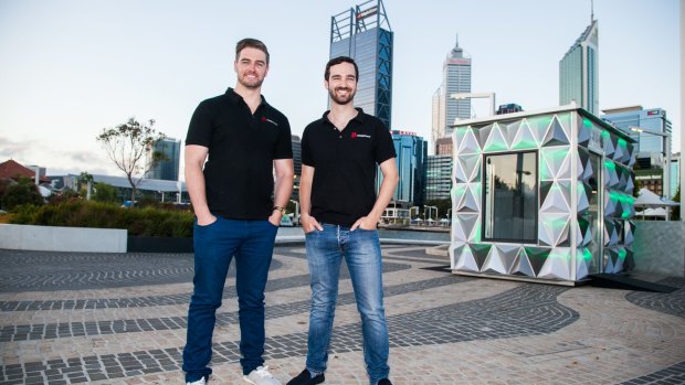 Ronan Bray and Daniel Rainone, founders of Popupshopup, have built a business taking advantage of unused space. 
