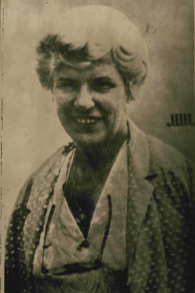 This Photograph from the book 'Amelia Earhart Lives: a Trip Through Intrigue to find America's first lady of Mystery' in which the authors claim the pilot was alive and living in the United States in the 1970s as Mrs Guy Bolam.