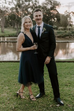 Clare Goodhew and her partner Brendan Williams are bracing to spend upwards of $17,000 to attend a friend's December wedding in Canada.