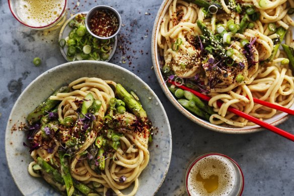 A much-loved Roman pasta dish gets a modern Asian makeover.
