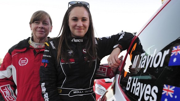 Coral and Molly Taylor, mother and daughter who will compete in this weekend's National Capital Rally.
