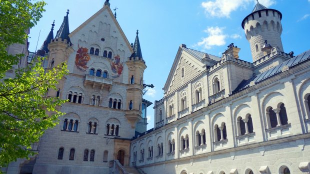Neuschwanstein Castle was commissioned by Ludwig II of Bavaria.