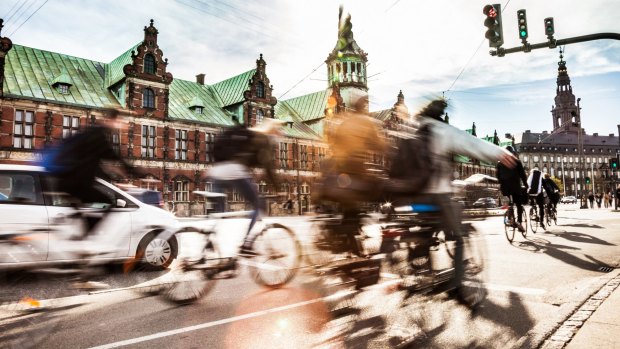 Copenhagen's City Bikes bicycle sharing system is hugely popular with residents and visitors.