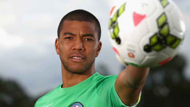 Overseas opportunity: Melbourne City goalkeeper Tando Velaphi is keen for a move to Japan. 