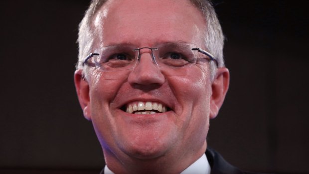 Social Services Minister Scott Morrison released the McClure report on welfare reform at the National Press Club in Canberra on Wednesday.