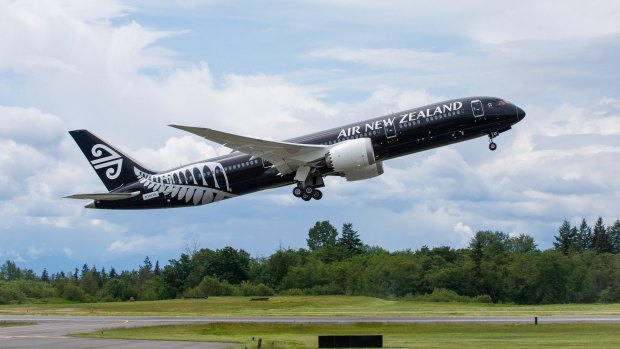 File photo: Air New Zealand aircraft.