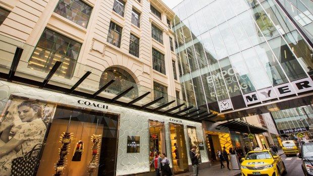 Retail rivalry: Major retail tenants are spoiled for choice after the entry of Emporium Melbourne to the market.