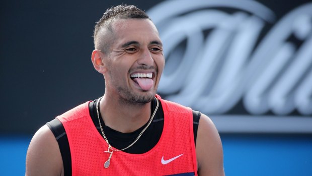 Nick Kyrgios is back in form for the Marseille Delray Beach Open.