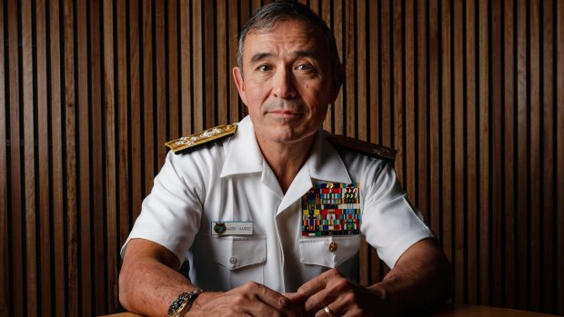 Admiral Harry Harris in Sydney on December 14, 2016. 