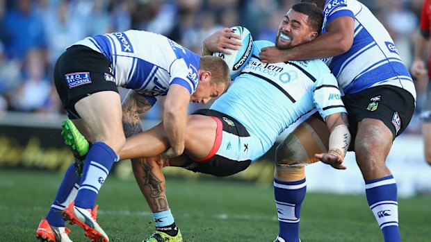 In the spotlight: Andrew Fifita on Sunday.