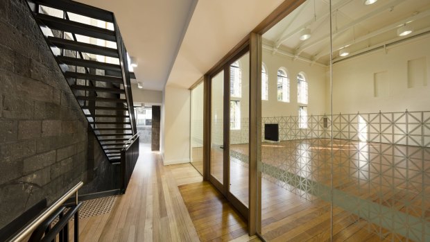 The Chapel in the Old Melbourne Gaol restored by Peter Elliott Architecture + Urban Design.