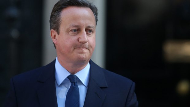 British Prime Minister David Cameron said on Friday he would step down.