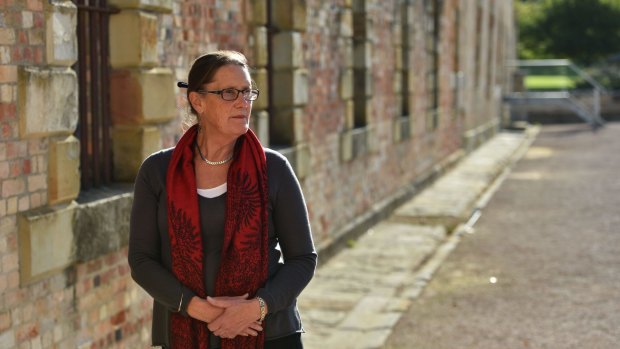 Roseanne Heyward, Tasman Council mayor, at Port Arthur.