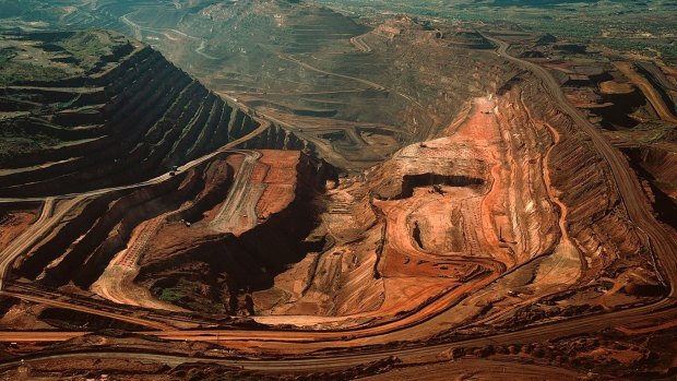 BHP's Mount Whaleback mine in Western Australia.