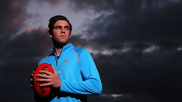 Man of the moment: No.1 draft pick Paddy McCartin. 