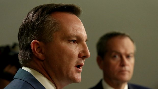 Shadow treasurer Chris Bowen accused the government of favouring big business.