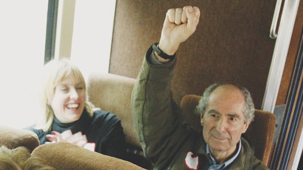 Caro Llewellyn and Philip Roth: He had an endless supply of screwball wisecracks.