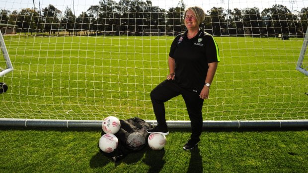 Rae Dower is the new head coach of Canberra United.