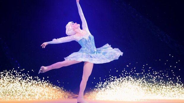 Elsa on ice did not disappoint with a riveting rendition of the Disney blockbuster Frozen.