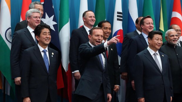 Class of 2014: G20 leaders gathered in Brisbane.