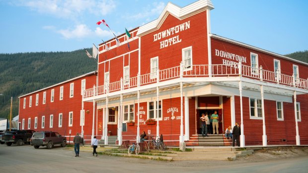 The historic Downtown Hotel.