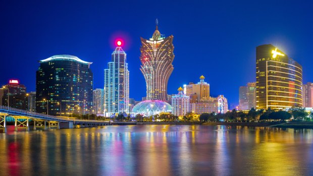 Macau receives the most visitors from mainland China. 