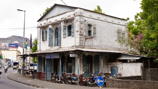The Trou Fanfaron Police Station, Port Louis, Mauritius. 