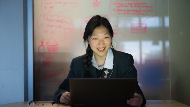 Belinda Shi is the first female to be selected in the Australian team for the International Olympiad in Informatics. 