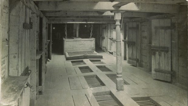 The middle deck on Prison Hulk Success.