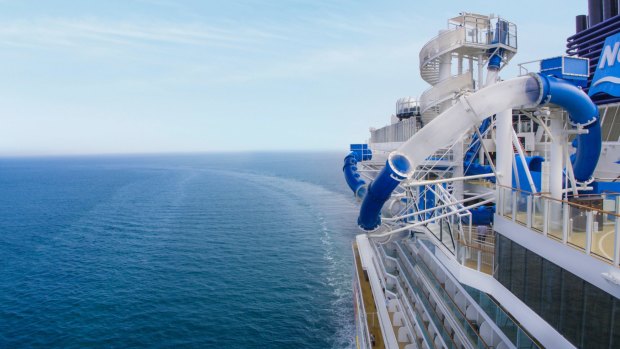 The Ocean Loops slide is one for thrill-seekers.