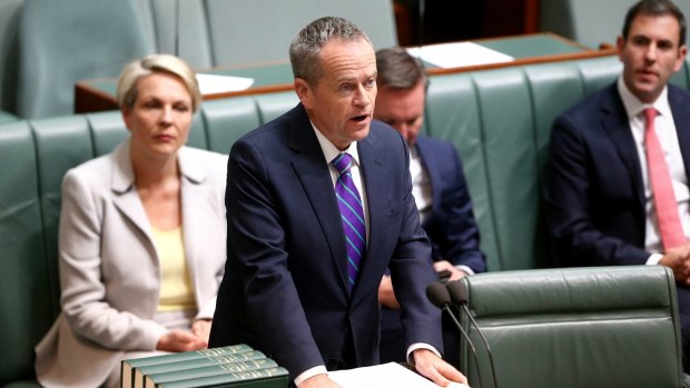 Opposition Leader Bill Shorten speaks out against a same-sex marriage plebiscite as he and Tanya Plibersek present their private members bill.