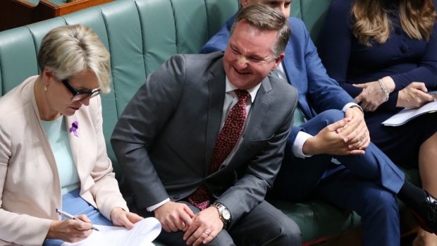 Shadow treasurer Chris Bowen during question time on Thursday.