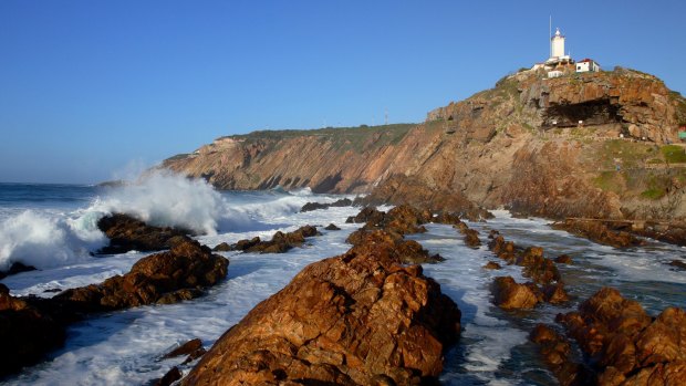 The cape St Blaize Cave, at the start of the hike.
