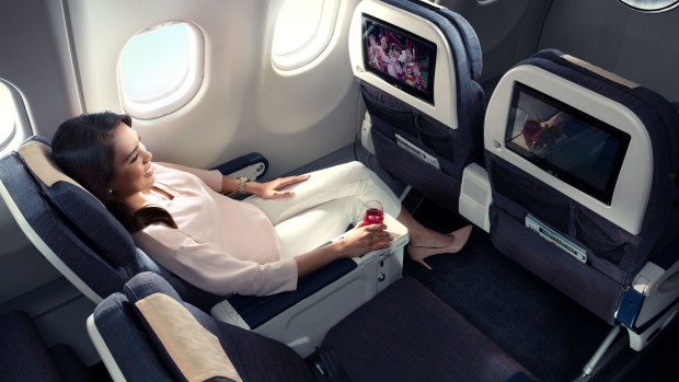 Philippine Airlines premium economy.