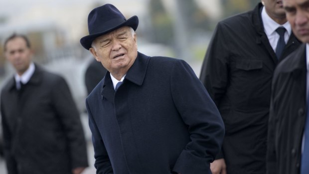 Uzbek President Islam Karimov late last year.