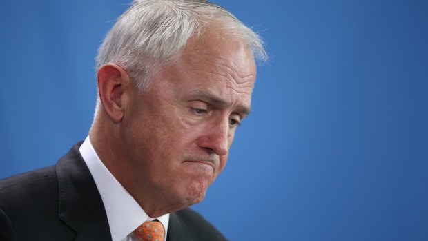 Prime Minister Malcolm Turnbull has taken a hit in the polls.