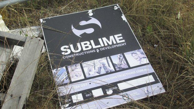 Sublime? Anything but. A Sublime Construction and Development sign in Crace.

Sublime sign.jpg