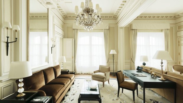 The Coco Chanel Suite in the revamped Ritz.