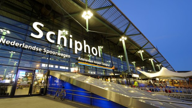 Servicing 108 airlines and 71.7 million passengers in 2019, Amsterdam Schiphol Airport is located four metres below sea level at the bottom of what was once a lake.