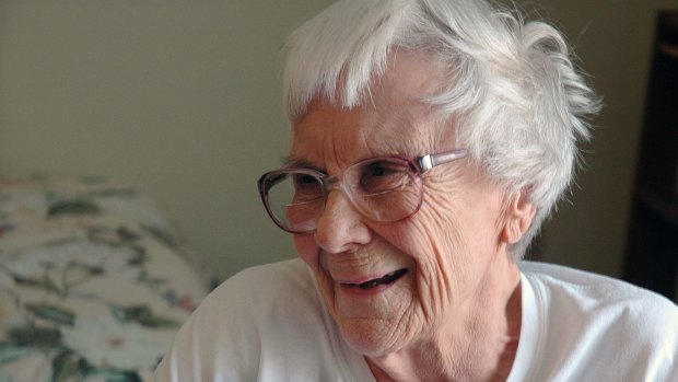 A May 2010 photo of Harper Lee at her assisted living room in Monroeville, Alabama. Questions have been raised over her capacity to authorise the release of a "lost" second novel.