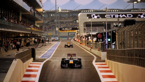 Wrapping up: the Formula 1 season draws to a close in Abu Dhabi next week.