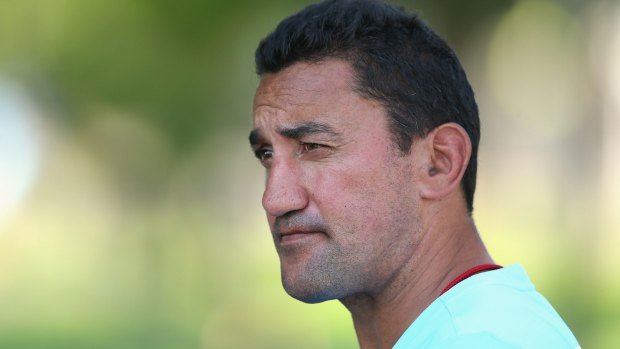 Not my call: Waratahs coach Daryl Gibson is looking ahead to next season, saying any decision on his future would have to be made by the board.
